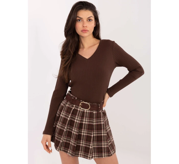 Halenka RV BZ A1054.34 tmavě hnědá Halenka RV BZ A1054.34 tmavě hnědá