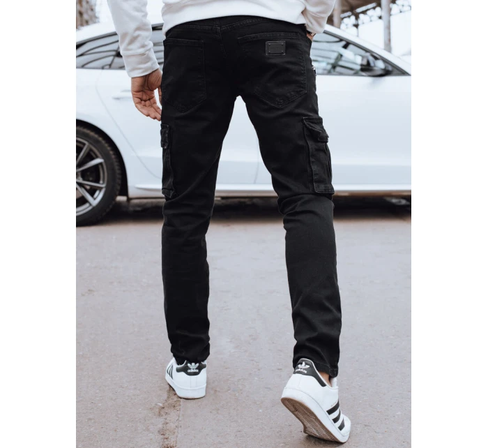 Pánské bojové kalhoty černé Dstreet UX4237