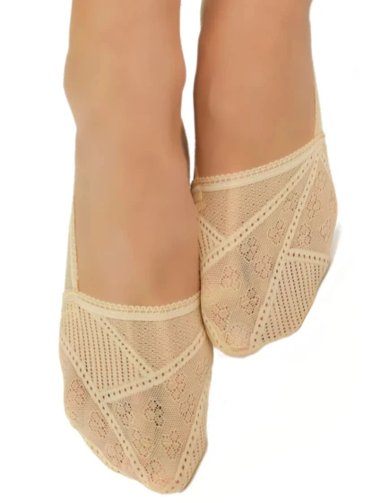 Dámské ponožky model 21056130 beige - Noviti