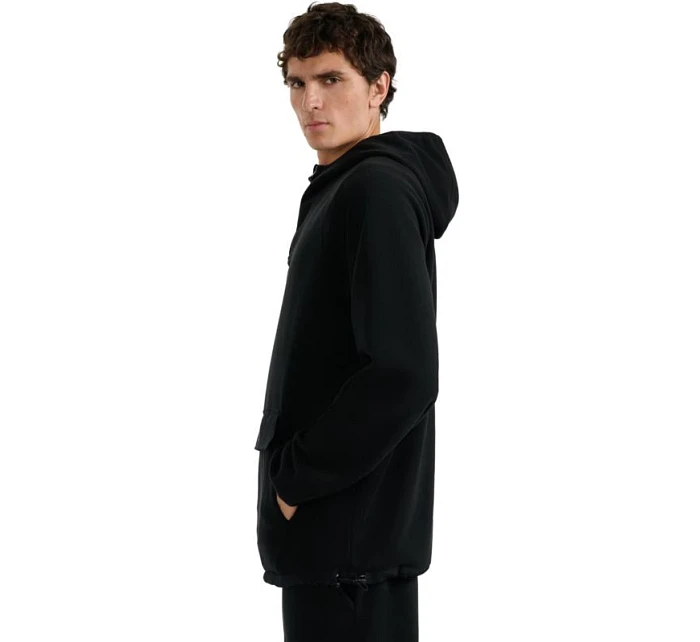 Pánská fleecová mikina 4F M427 deep black 4FWAW25TFLEM427 20S pánské