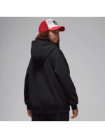 Dámský svetr s kapucí Air Jordan Flight Fleece Satin-Lined Hooder Black - FV7050-010