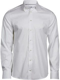TJ Luxusní elastická košile s dlouhým rukávem 18. white model 22497630 - Tee Jays