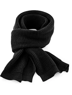 Beechfield B 424 Šála s vaflovým úpletem 53.0424 black