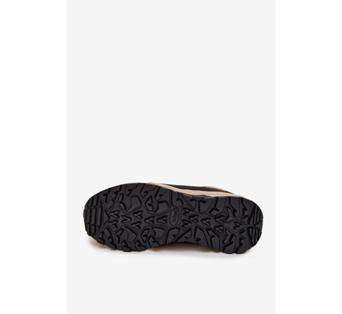 Pánské trekové boty s izolací model 21718301 Camel - Lee Cooper