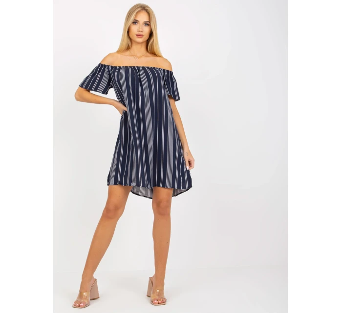 Šaty D73771M30145I tmavě modré Šaty D73771M30145I tmavě modré