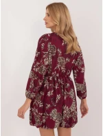 Sukienka DHJ SK  fioletowy model 20572065 - FPrice