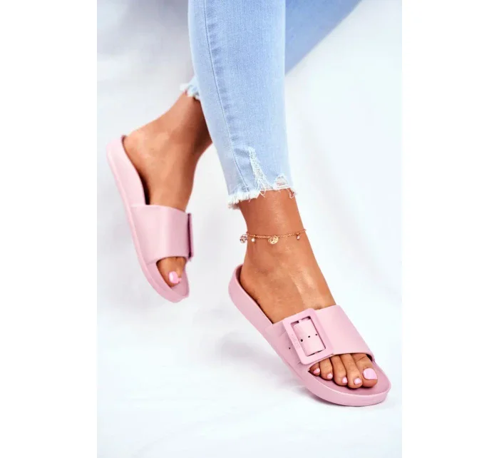 Dámské elegantní pantofle Big Star - růžové Dámské elegantní pantofle Big Star - růžové