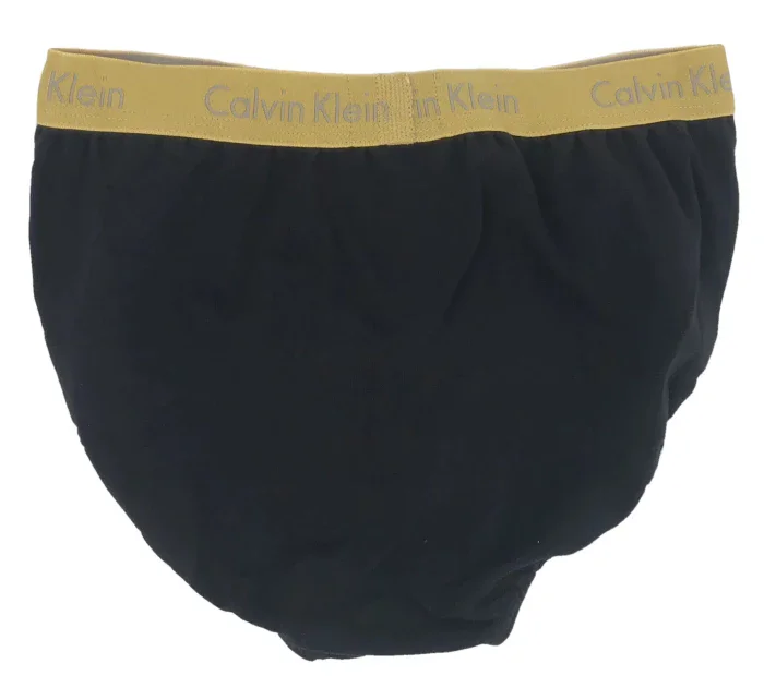 Pánské slipy M5310E-Q47 černo-zlaté - Calvin Klein