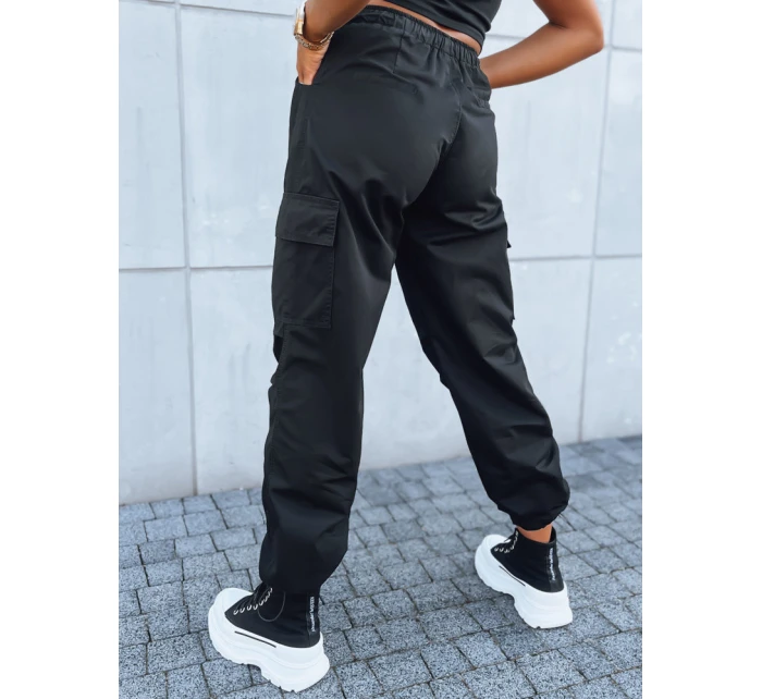 Dámské padákové kalhoty NECTI black FashionStreet UY1637