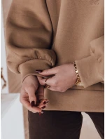 Dámská mikina COSYONE coffee v jedné velikosti FashionStreet BY1351