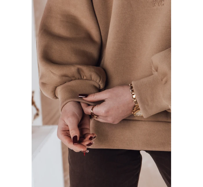 Dámská mikina COSYONE coffee v jedné velikosti FashionStreet BY1351