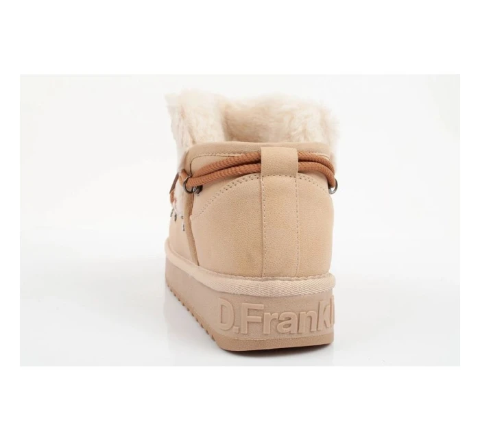 D.Franklin dámské zimní boty [DFSH370011-BEIG] dámské