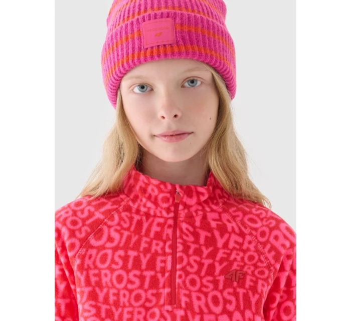 Dívčí fleecové termoprádlo (top) 4F Junior 4FJWAW24UFLEF051-62A