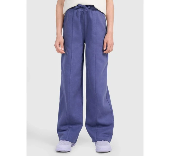 Dívčí tepláky s širokými nohavicemi 4F 4FJRAW25TTROF1598-33S Dívčí tepláky s širokými nohavicemi 4F 4FJRAW25TTROF1598-33S