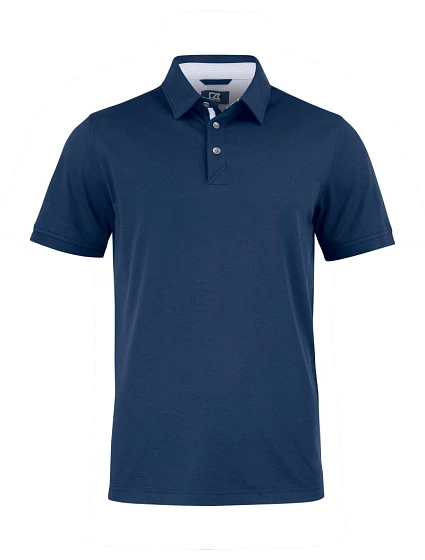 Cutter & Buck Advantage Premium Polo M Pánské piqué polo 68.4420 dark navy Cutter & Buck Advantage Premium Polo M Pánské piqué polo 68.4420 dark navy