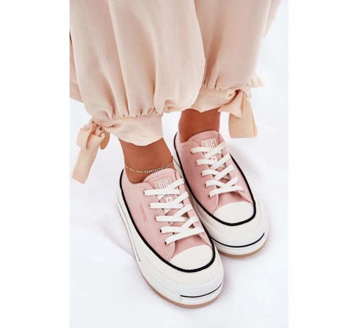 Dámské Tenisky Big Star NN274207 Růžové