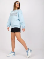 Mikina EM BL 617 model 17047518 světle modrá - FPrice Mikina EM BL 617 model 17047518 světle modrá - FPrice