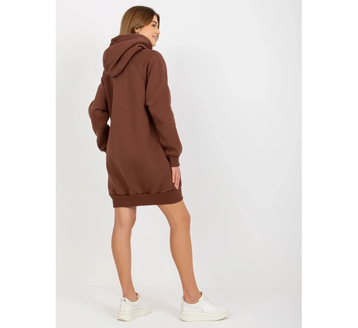 Dámská mikina EM BL 695.25x hnědá - FPrice