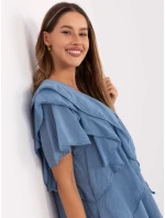 Sukienka MI SK model 21217585 ciemny niebieski - FPrice