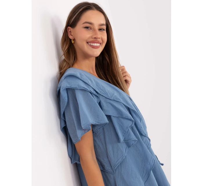 Sukienka MI SK model 21217585 ciemny niebieski - FPrice