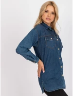 RO KS GMK 4008 košile.62 tmavě modrá