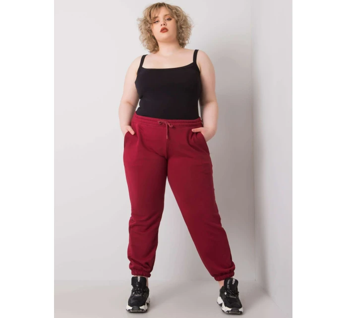 Tepláky RV DR 6331.86 kaštanová