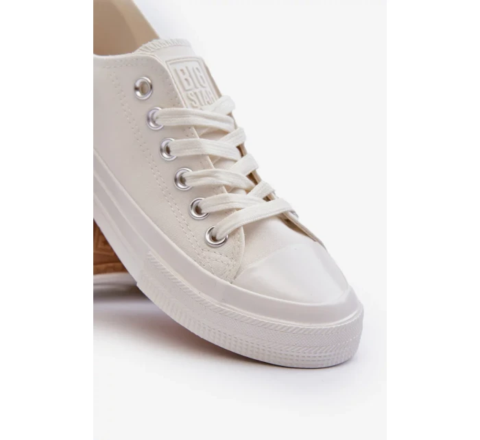 Pánské nízké tenisky Big Star Bílé Pánské nízké tenisky Big Star Bílé