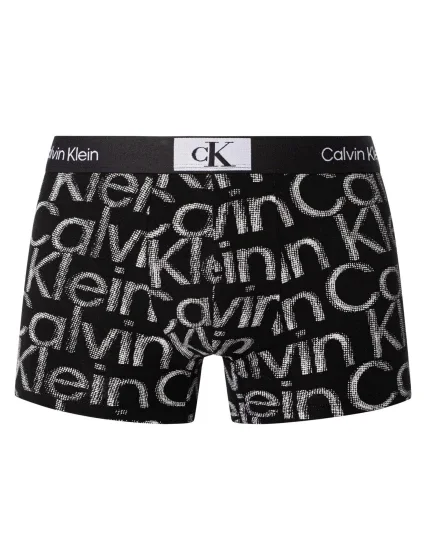 Pánské boxerky NB3403A GND černobílé - Calvin Klein