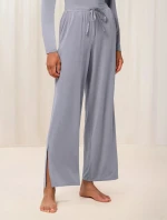 Dámské kalhoty Thermal WIDE TROUSER HIGH WAIST