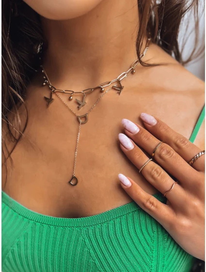 Zlatý náhrdelník CANA FashionStreet IY0072 Zlatý náhrdelník CANA FashionStreet IY0072