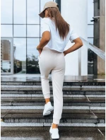 Dámské kalhoty beige Dstreet model 21970548 - FashionStreet