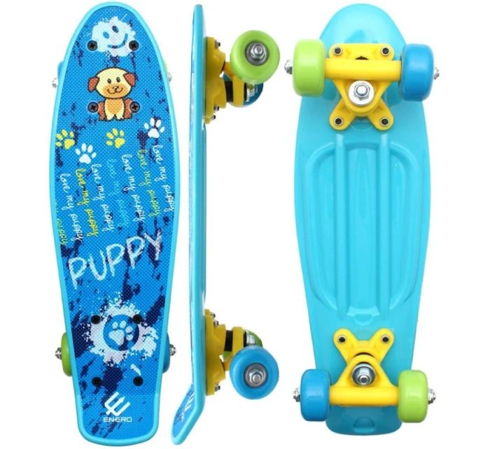 PLASTOVÝ SKATEBOARD ENERO MINI PUPPY