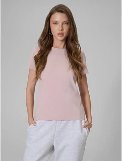 Dámské hladké tričko slim model 22171787 dámské - 4F