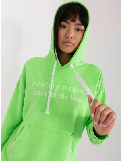 Mikina EM BL HS 21 563.90P světle zelená Mikina EM BL HS 21 563.90P světle zelená