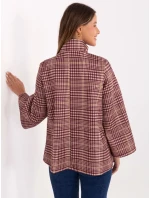 Kabát IT EN 31820.25 kaštanový