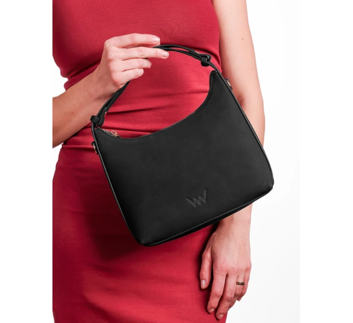 Dámská kabelka Vuch Nera Suede Black Dámská kabelka Vuch Nera Suede Black