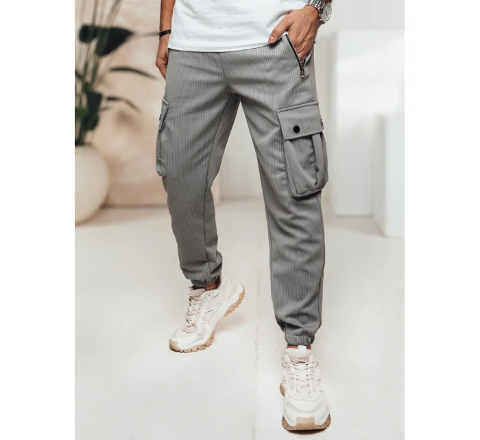 Pánské kalhoty cargo šedé Dstreet model 21982820 - FashionStreet