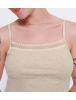 sloggi GO Ribbed Spaghetti Top - GRAY - SLOGGI GRAY - SLOGGI sloggi GO Ribbed Spaghetti Top - GRAY - SLOGGI GRAY - SLOGGI