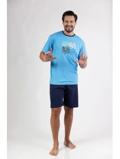 Pánské pyžamo model 20826781 kr/r 2XL3XL W25 - Regina