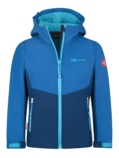 Softshellová bunda  modrá model 22055349 - Trollkids