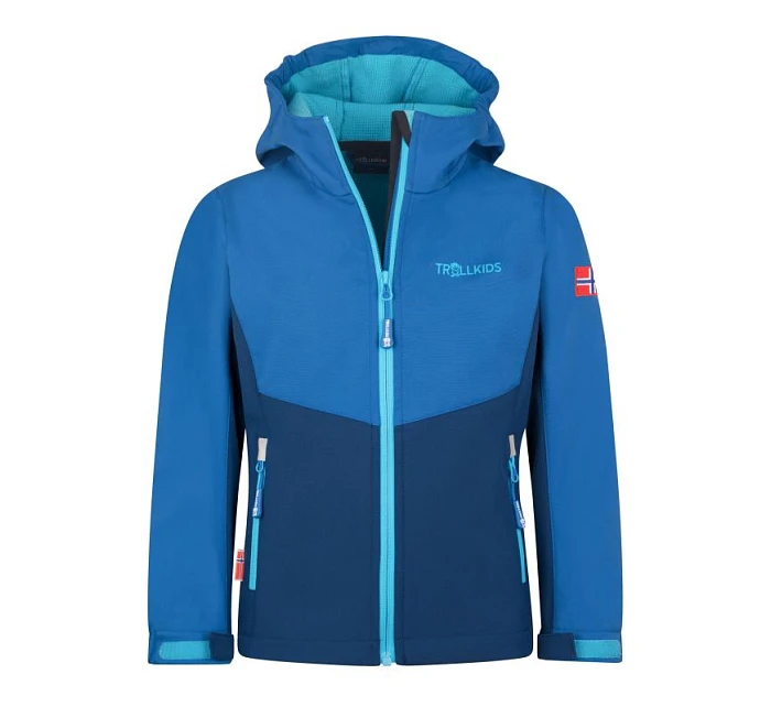 Softshellová bunda  modrá model 22055349 - Trollkids