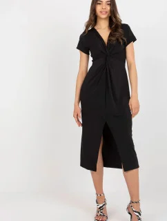 Dámské denní šaty 17302.39 černé - New Collection