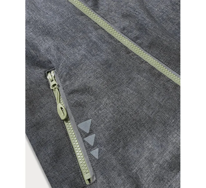 Šedá dámská sportovní bunda model 16149886 - HV-EXP79 Šedá dámská sportovní bunda model 16149886 - HV-EXP79