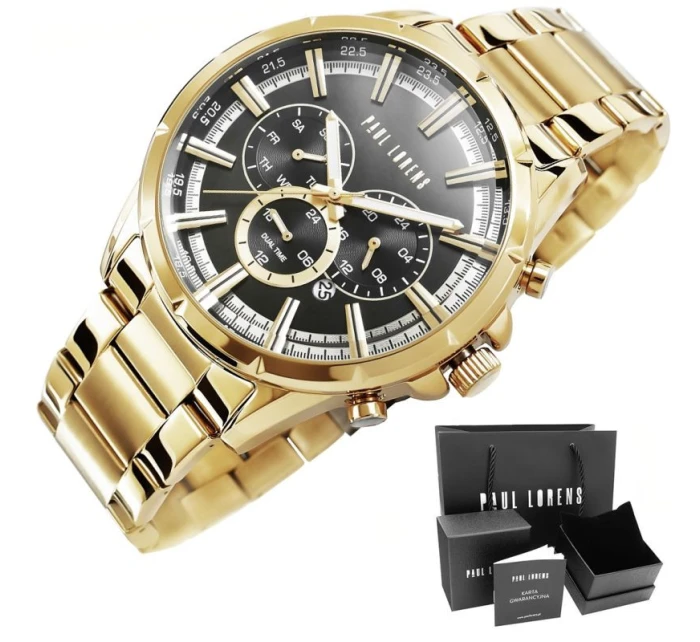Pánské hodinky Paul Lorens PL13605B-1D1 Pánské hodinky Paul Lorens PL13605B-1D1