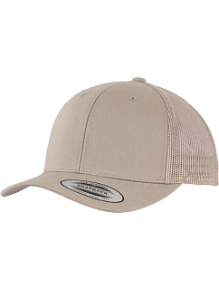 6 panelová vintage kšiltovka khaki model 22537192 - Flexfit