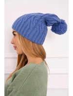 Fleecová čepice Paulina K227 light denim Fleecová čepice Paulina K227 light denim
