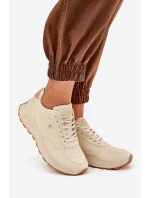Lehké Sportovní Boty Dámské Big Star model 21690790 HIPOLY SYSTEM Béžové - Big Star Shoes Lehké Sportovní Boty Dámské Big Star model 21690790 HIPOLY SYSTEM Béžové - Big Star Shoes