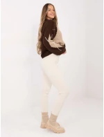 Sweter MI SW model 21782469 brązowy - FPrice Sweter MI SW model 21782469 brązowy - FPrice