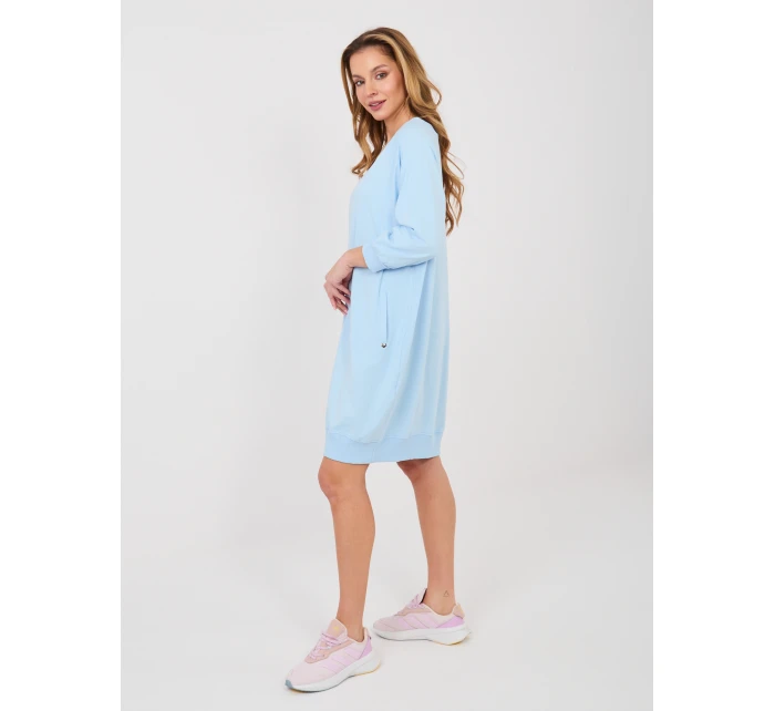 RV šaty SK 7203.35P světle modré