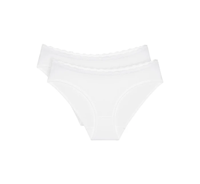 Dámské kalhotky Feel Of Cotton Tai 2P - WHITE - bílé 0003 - TRIUMPH